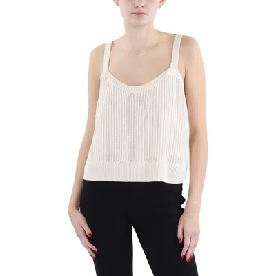 Ralph Lauren Womens Linen Blend Textured Tank Top In Multi