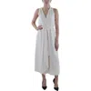 Ralph Lauren Womens Midi A-line Halter Dress In Multi