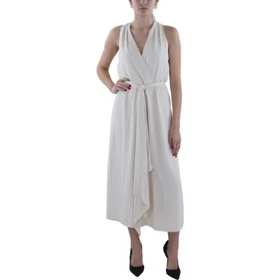 Ralph Lauren Womens Midi A-line Halter Dress In Multi