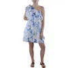 Ralph Lauren Womens Mini Floral Print Cocktail And Party Dress In Multi