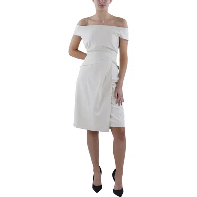 Ralph Lauren Womens Pleated Polyester Mini Dress In Multi
