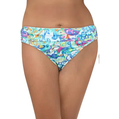 Ralph Lauren Womens Printed Nylon Swim Bottom Separates In Multi