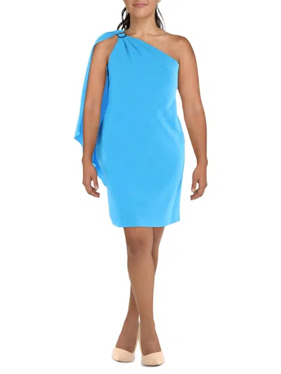 twist-front knee-length dress Solid Keyhole Front Twist Waist Pleated Dress Below Knee Length – Anna-Kaci main image 0