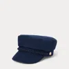 Ralph Lauren Wool-blend Fisherman Cap In Navy
