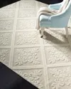 Ralph Lauren Wyatt Hand-tufted Rug, 8' X 10' In White