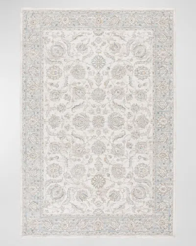 Ralph Lauren X Lauren  Koenne Power-loomed Rug, 8' X 10' In Light Gray
