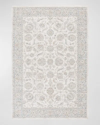 Lauren Ralph Lauren X  Koenne Power-loomed Rug, 9' X 12' In Light Gray