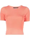Ralph Lauren Yuzepa Short-sleeve Jumper In Orange