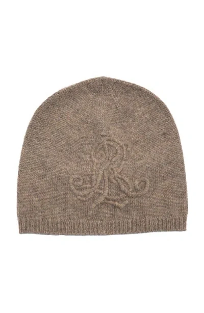 Lauren Ralplh Lauren Embroidered Logo Hat In Brown