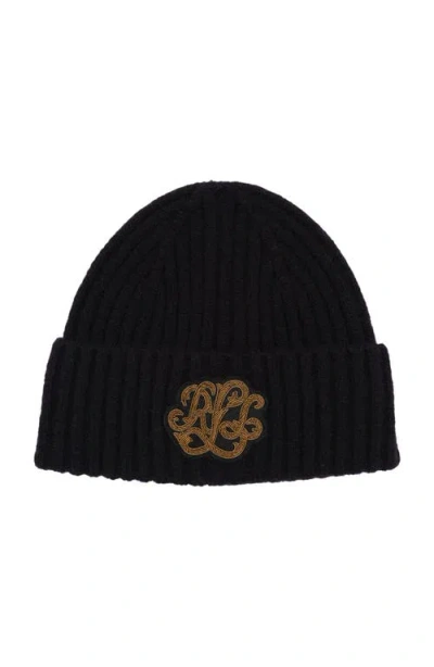 Lauren Ralplh Lauren Gifting Hat With Buillion In Black
