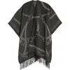 Lauren Ralplh Lauren Knit Poncho In Gray