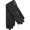 Lauren Ralplh Lauren Leather 2-button Touch Glove In Black