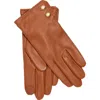 Lauren Ralplh Lauren Leather 2-button Touch Glove In Brown