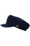 Lauren Ralplh Lauren Wool Brim Cap In Blue