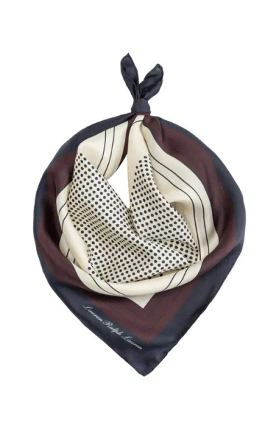 Lauren Ralplh Lauren Fall Dot Square In White