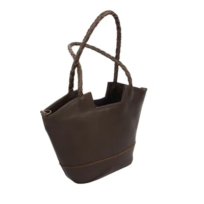 Lauren Reed Co Women's The Mini Carmen Leather Crossbody - Espresso Brown