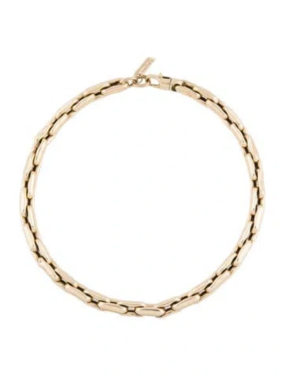 Pre-owned Lauren Rubinski 14k Small Links Necklace, 16" In Multi