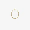 Lauren Rubinski 14k Yellow Gold Small Square Link Necklace In Gold