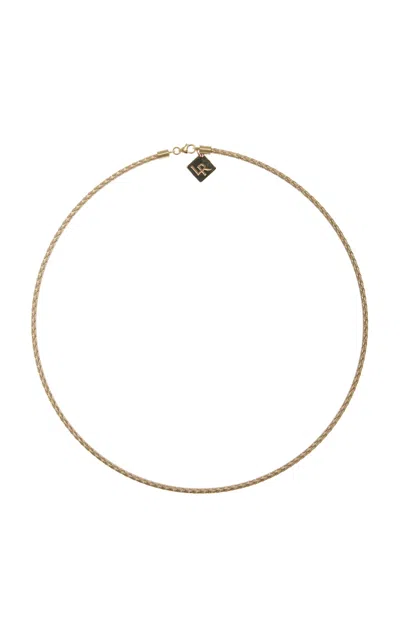 Lauren Rubinski 14k Yellow Gold Wire Necklace