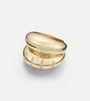 Lauren Rubinski Apollonia 14kt Yellow Gold Ring With Diamonds In Gold