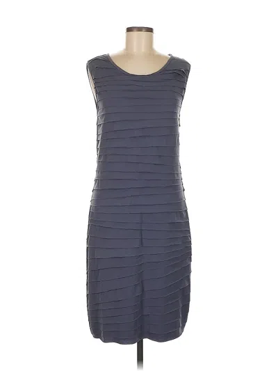 Pre-owned Lauren Vidal Casual Dress In Gray