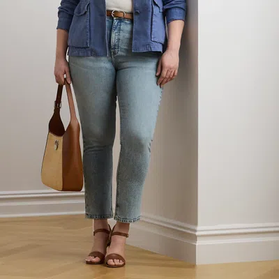 Lauren Woman Ralph Lauren High-rise Straight Ankle Jean