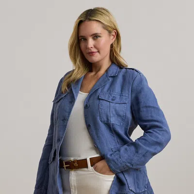 Lauren Woman Ralph Lauren Linen Blazer