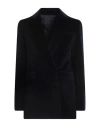 Laurence Bras Woman Blazer Midnight Blue Size 8 Cotton