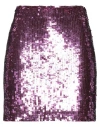 Laurence Bras Woman Mini Skirt Magenta Size 4 Nylon In Magenta