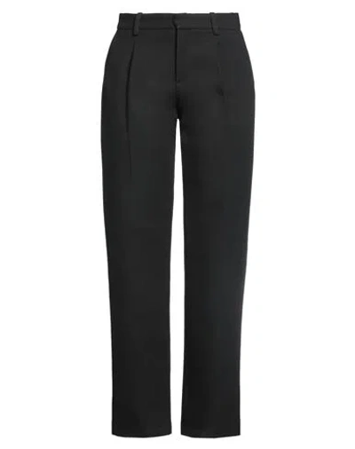 Laurence Bras Woman Pants Black Size 8 Viscose, Acrylic, Polyester, Wool