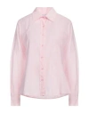 Laurence Bras Woman Shirt Pink Size 6 Cotton, Viscose