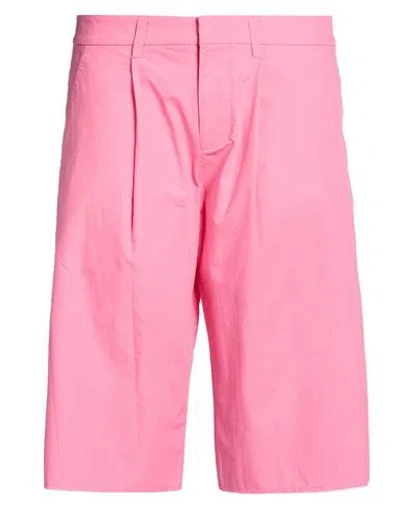 Laurence Bras Woman Shorts & Bermuda Shorts Pink Size 6 Cotton