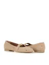 Laurence Dacade Ballerin Lily In Beige/multicolor