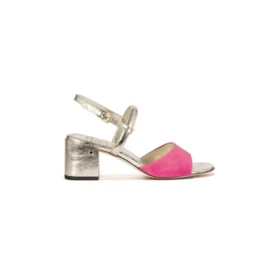 Laurence Dacade Ginger Heel Sandal In Pink