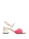 Laurence Dacade Ginger Heel Sandal In White