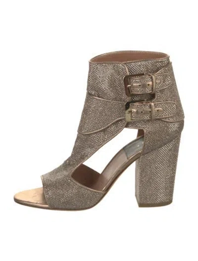 Pre-owned Laurence Dacade Glitter Glitter Accents Sandals