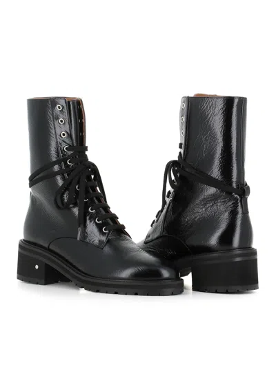 Laurence Dacade Lace-up Boot Kaleb In 黑色