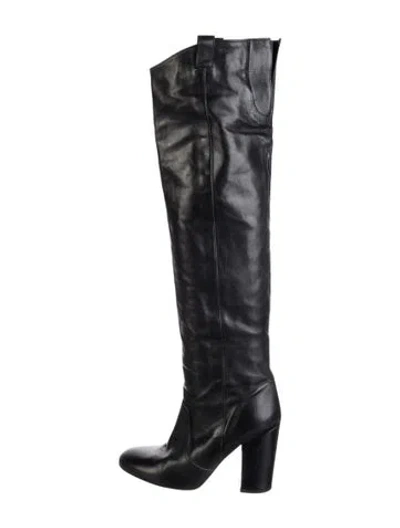 Pre-owned Laurence Dacade Leather Boots In Black