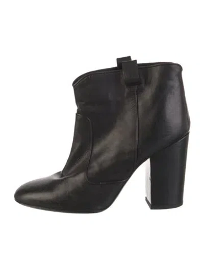 Pre-owned Laurence Dacade Leather Boots In Black