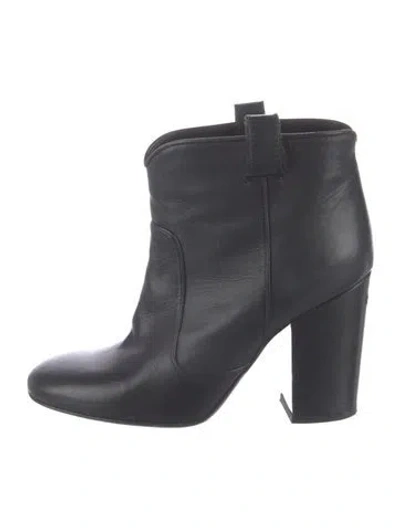 Pre-owned Laurence Dacade Leather Boots In Black