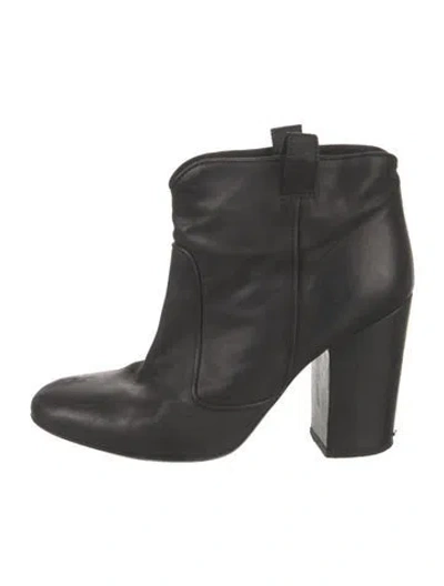 Pre-owned Laurence Dacade Leather Boots In Black