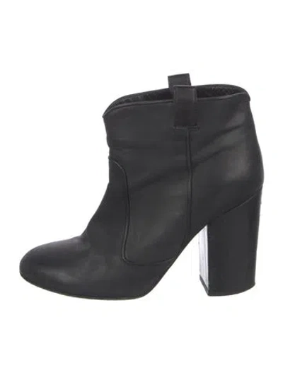 Pre-owned Laurence Dacade Leather Boots In Black