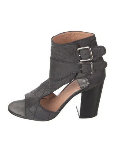 Pre-owned Laurence Dacade Leather Boots In Black