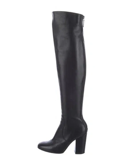 Pre-owned Laurence Dacade Leather Boots In Black