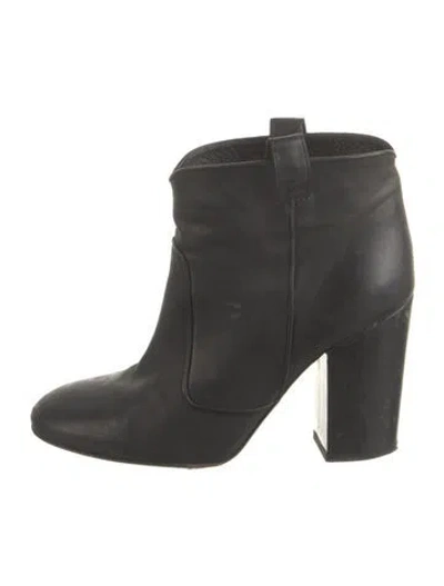 Pre-owned Laurence Dacade Leather Boots In Black
