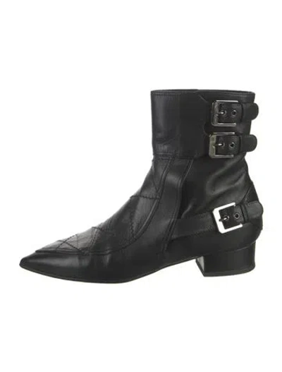 Pre-owned Laurence Dacade Leather Boots In Black