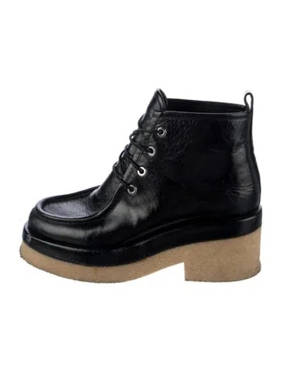Pre-owned Laurence Dacade Leather Boots In Black