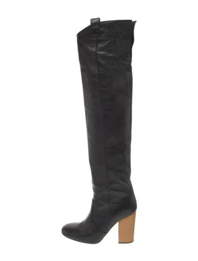 Pre-owned Laurence Dacade Leather Boots In Black