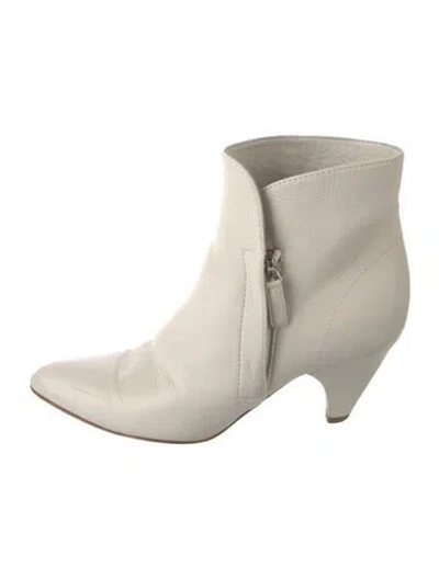 Pre-owned Laurence Dacade Leather Boots In Neutral