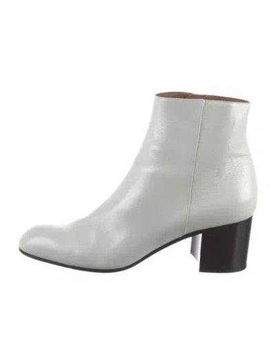 Pre-owned Laurence Dacade Leather Boots In White